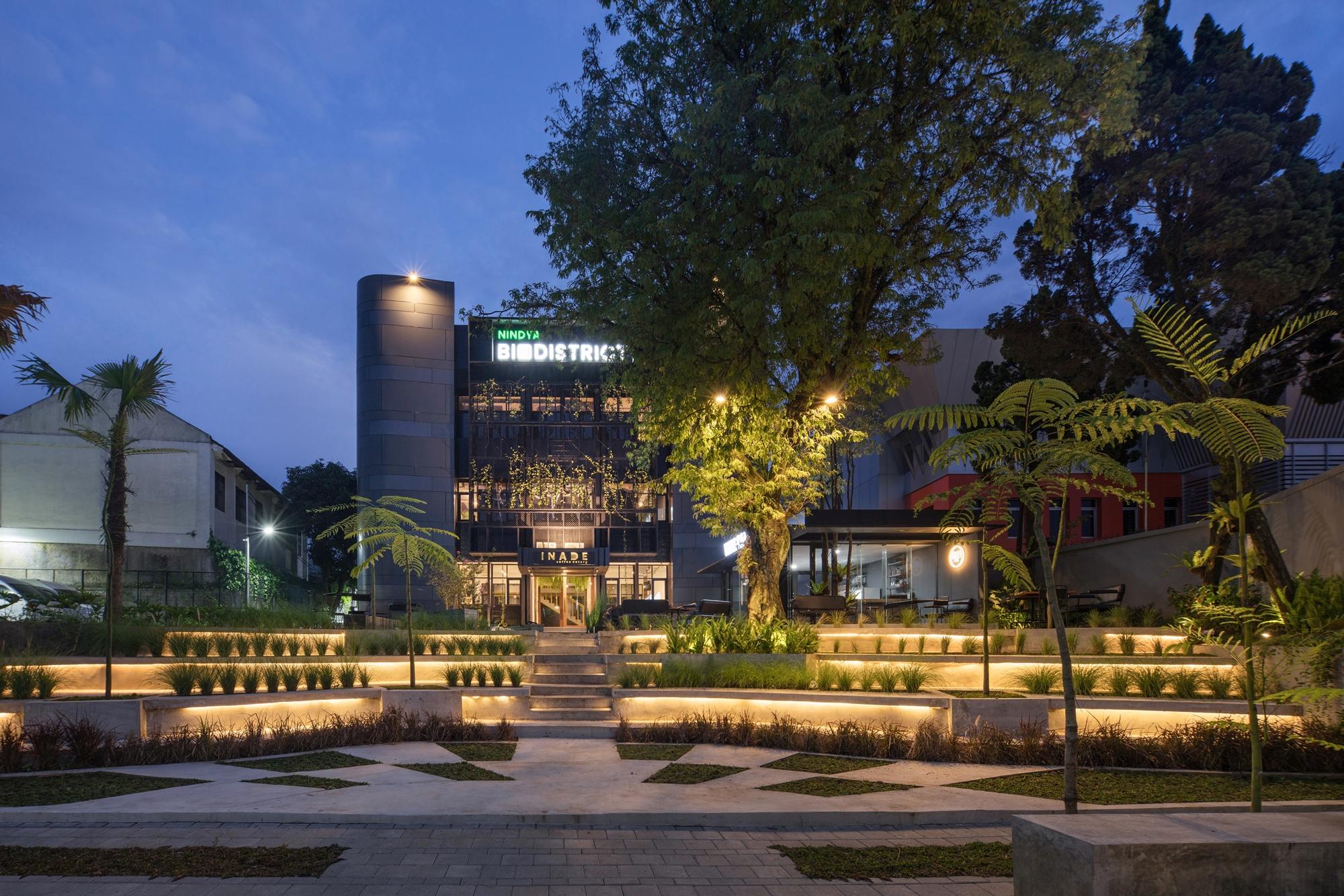 Nindya Biodistrict Hotel Bandung Exterior foto